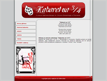 Tablet Screenshot of kabaret.slowacki.edu.pl