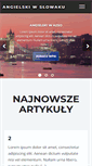 Mobile Screenshot of angielski.slowacki.edu.pl