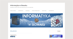 Desktop Screenshot of informatyka.slowacki.edu.pl