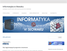Tablet Screenshot of informatyka.slowacki.edu.pl